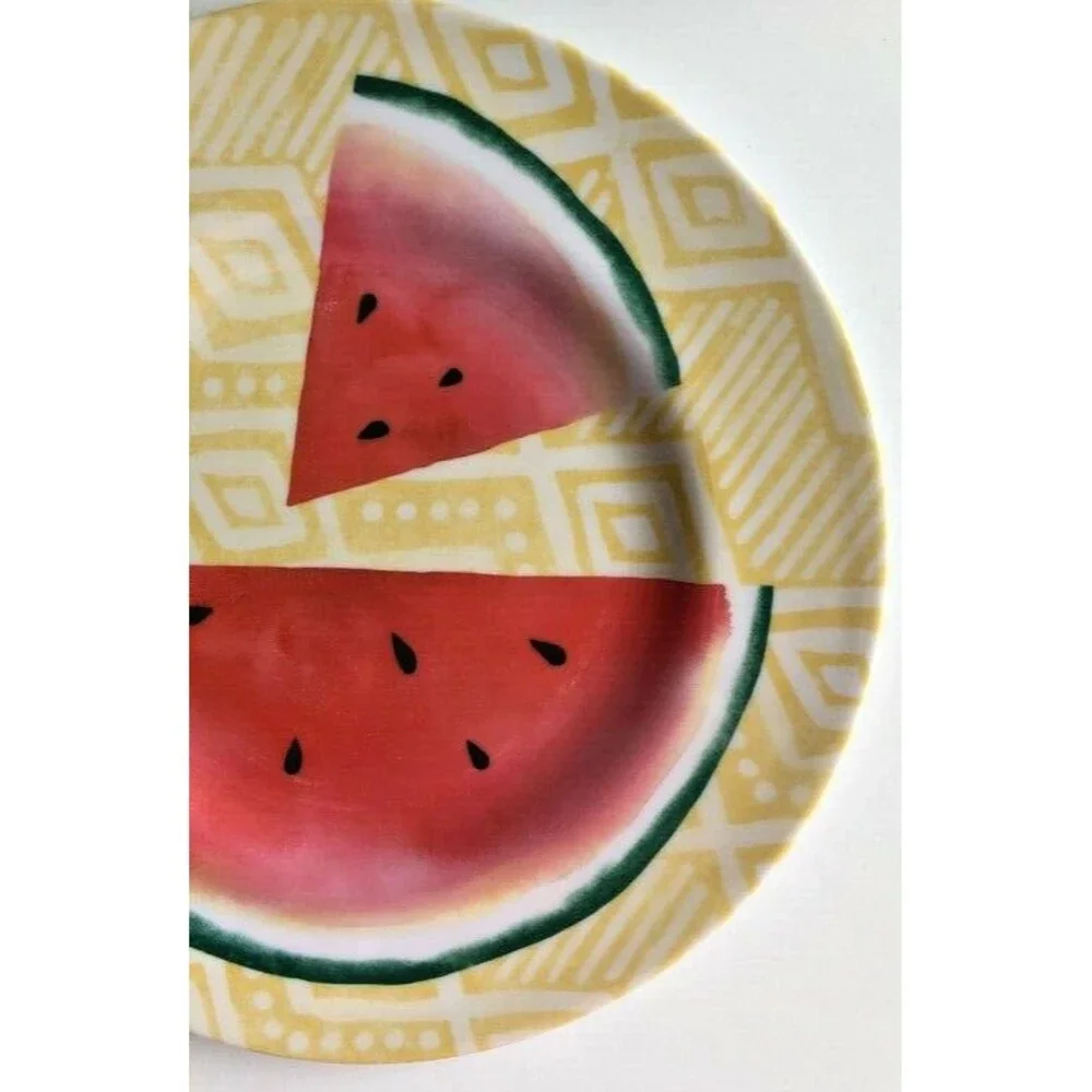 Watermelon Melamine Plates 8.5